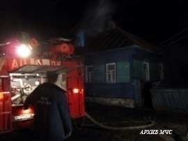 Пожар в Чухломском районе, д. Евсяково ликвидирован