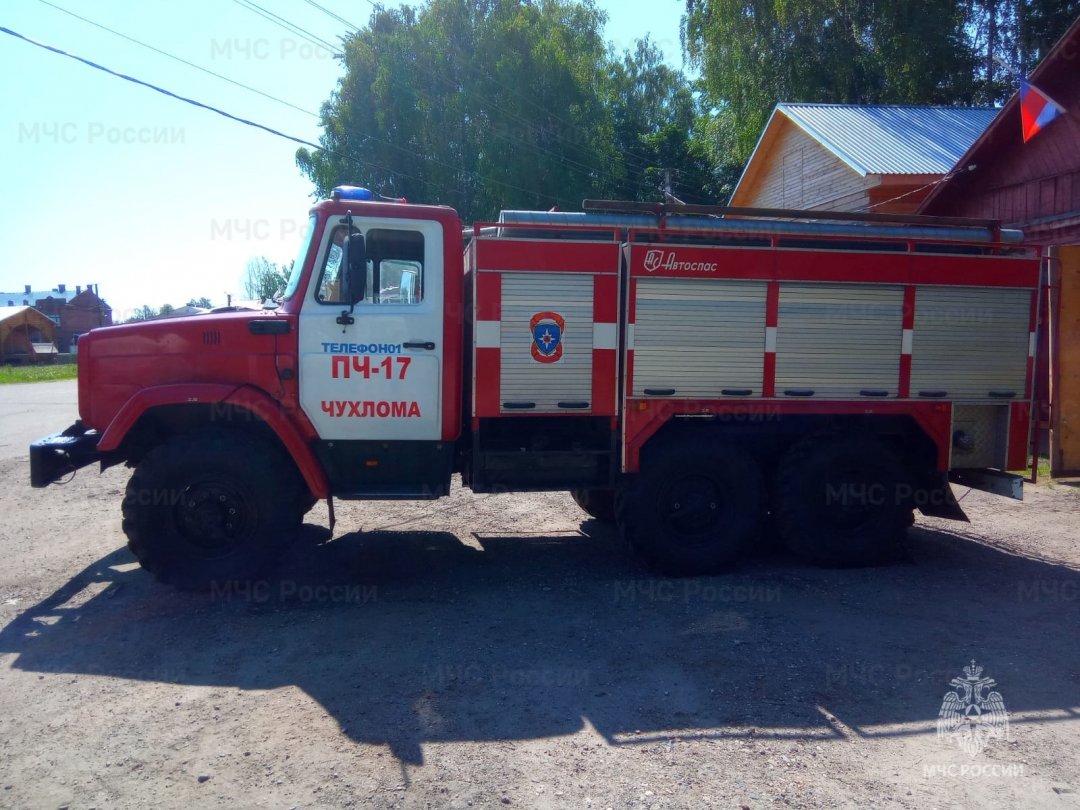 Прожа в г. Чухлома локализован